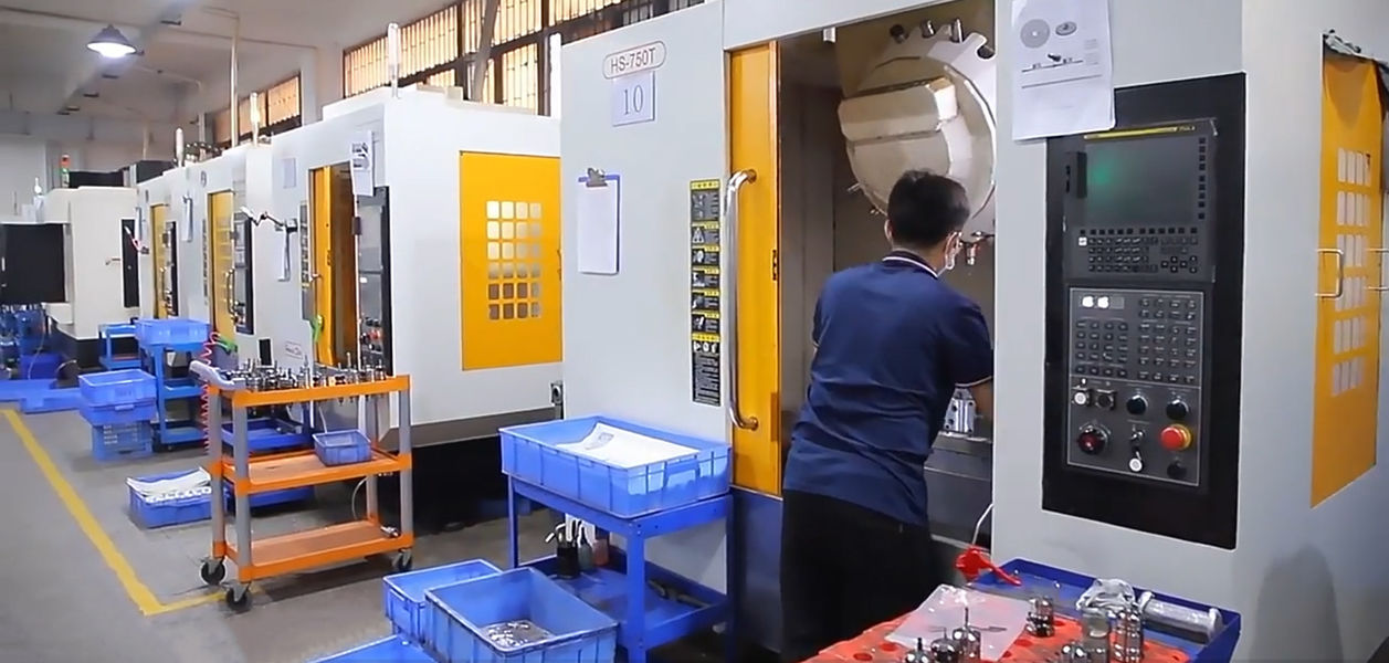 Dongguan Zhongwei Metal Products Co., Ltd γραμμή παραγωγής του κατασκευαστή