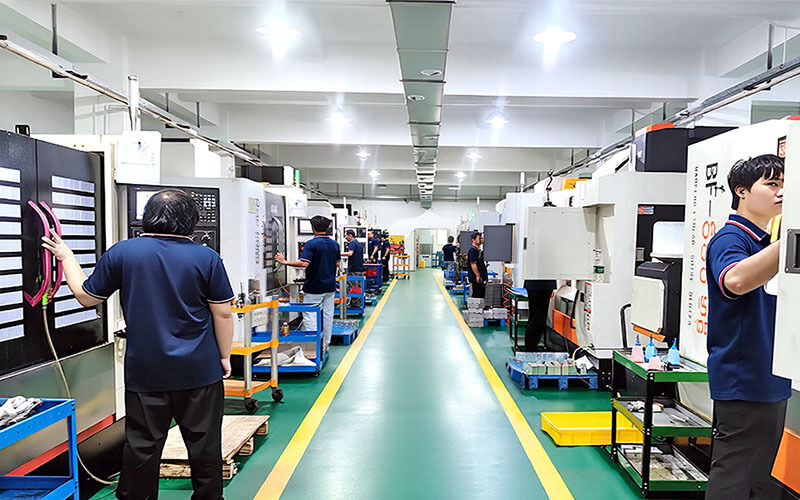 Dongguan Zhongwei Metal Products Co., Ltd γραμμή παραγωγής του κατασκευαστή