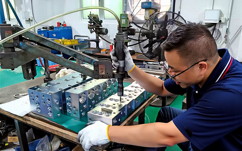 Dongguan Zhongwei Metal Products Co., Ltd γραμμή παραγωγής του κατασκευαστή