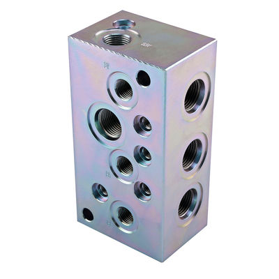 40L 80L 120L ροή υδραυλική βαλβίδα Manifold μπλοκ αλουμινίου χυτοσίδηρο ευέλικτη βαλβίδα χάλυβα