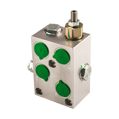 OEM Υδραυλικός διακόπτης μπλοκ αλουμινίου 7075 6061 Υδραυλικός διακόπτης βαλβίδας