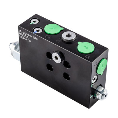 Προσαρμοσμένα υδραυλικά πολυπτυχιακά αλουμινίου κλειδώματος βαλβίδες υδραυλικά μπλοκ βαλβίδας σόλενοειδούς