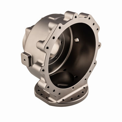 Ανωδικοποιημένη επιφάνεια κινητήρα κάλυψη Υπηρεσία αλεύρι CNC με δυνατότητες υλικού από ανοξείδωτο χάλυβα και 3/4/5 άξονα κέντρο επεξεργασία