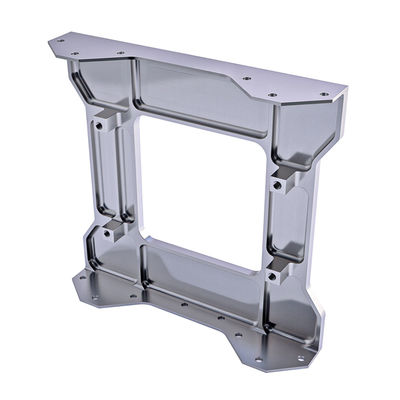 Τμήματα αλουμινίου σύνθεσης CNC αλεύρι υψηλής ακρίβειας CNC επεξεργασία Αεροδιαστημικά δομικά μέρη Αλουμινίου στήριγμα